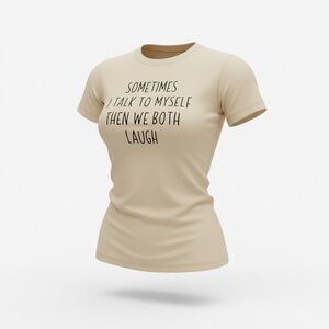 Women's Cream Graphic Tee